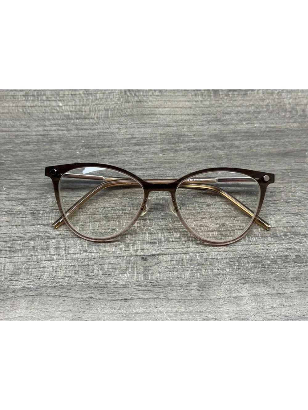 Marc Jacobs Designer Eyeglasses, Frames Only, MARC 32 TVX ..-..-140 Brown Clear